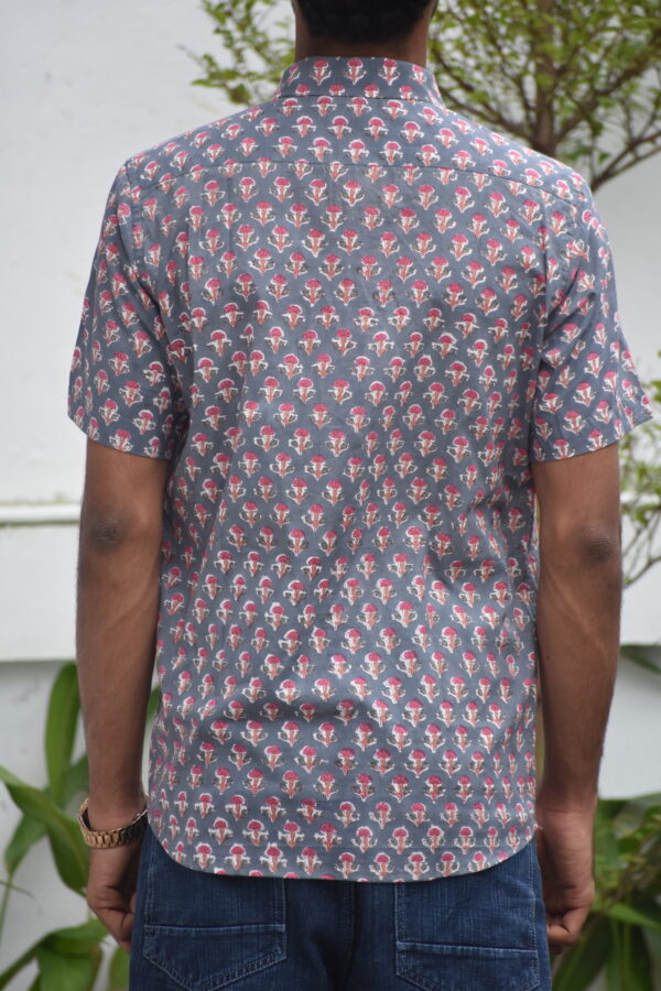 SANGANERI HANDBLOCK PRINT SHIRT
