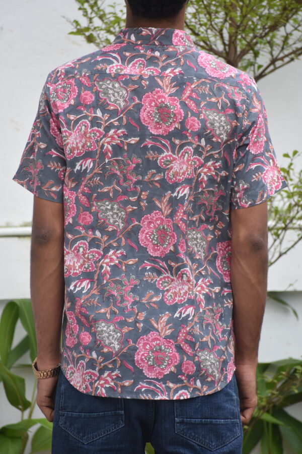 SANGANERI HANDBLOCK PRINT SHIRT