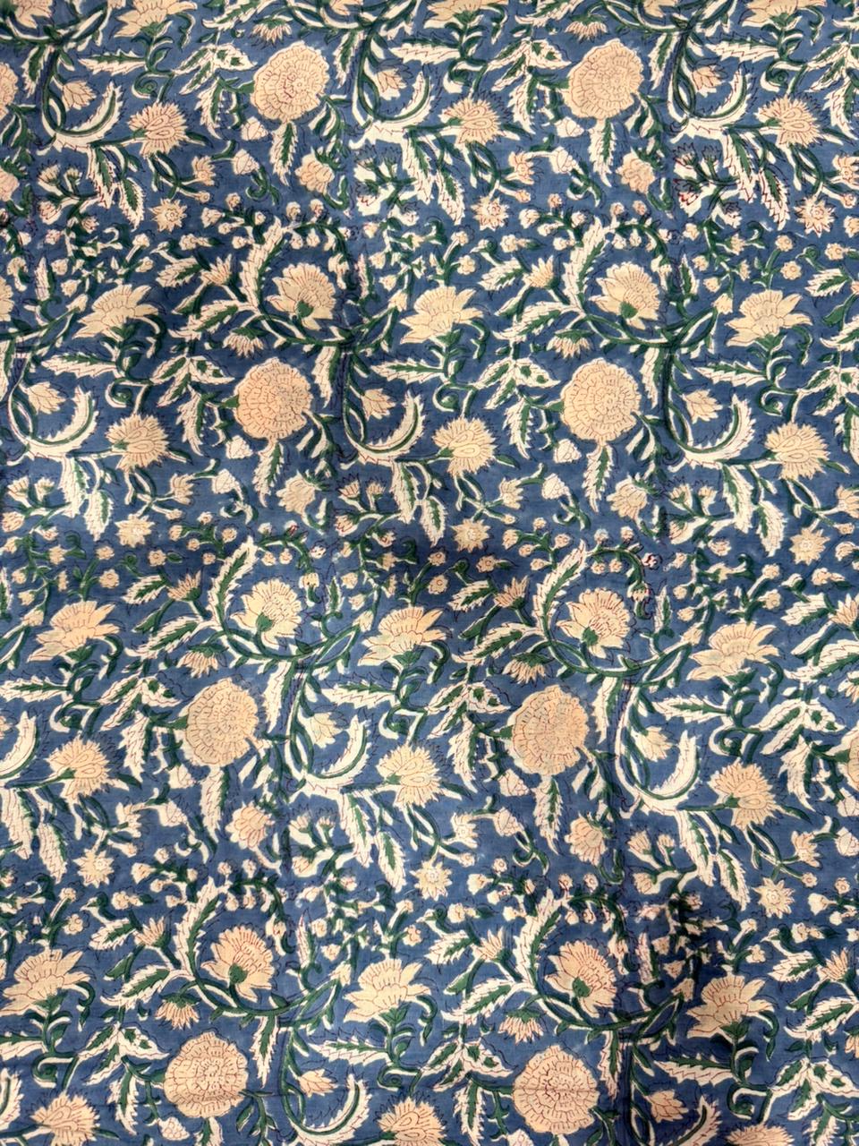 Sanganeri cotton fabric