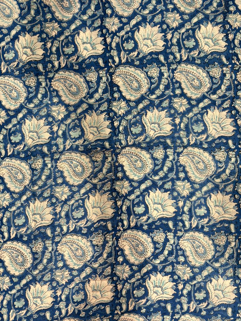 Sanganeri cotton fabric