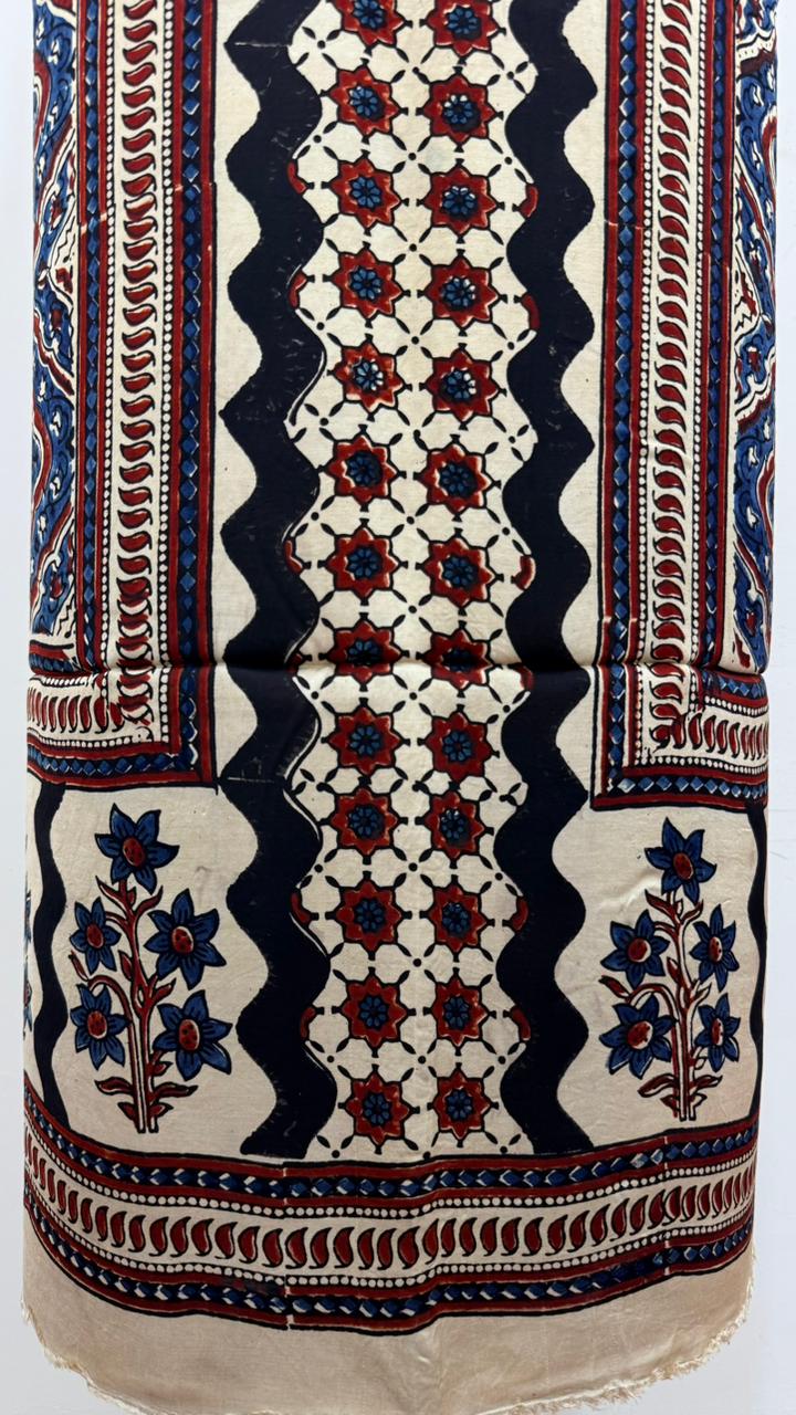Handblock Ajrakh Modal Suit Set - Image 3