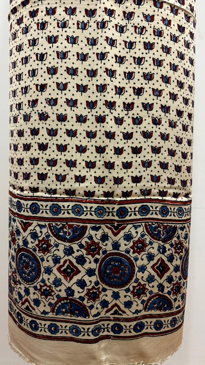 Handblock Ajrakh Modal Suit Set - Image 4