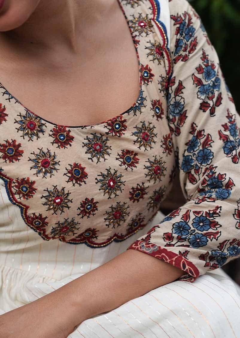 Saanjh Ajrakh Anarkali - Image 2