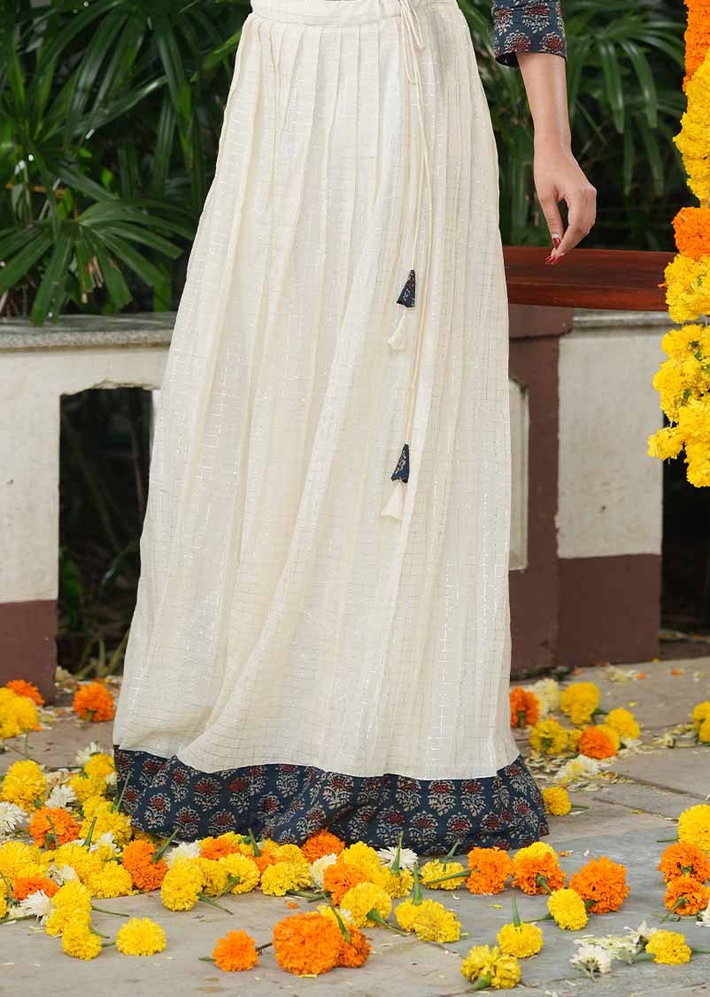 Indu Festive Blouse & Skirt set - Image 6