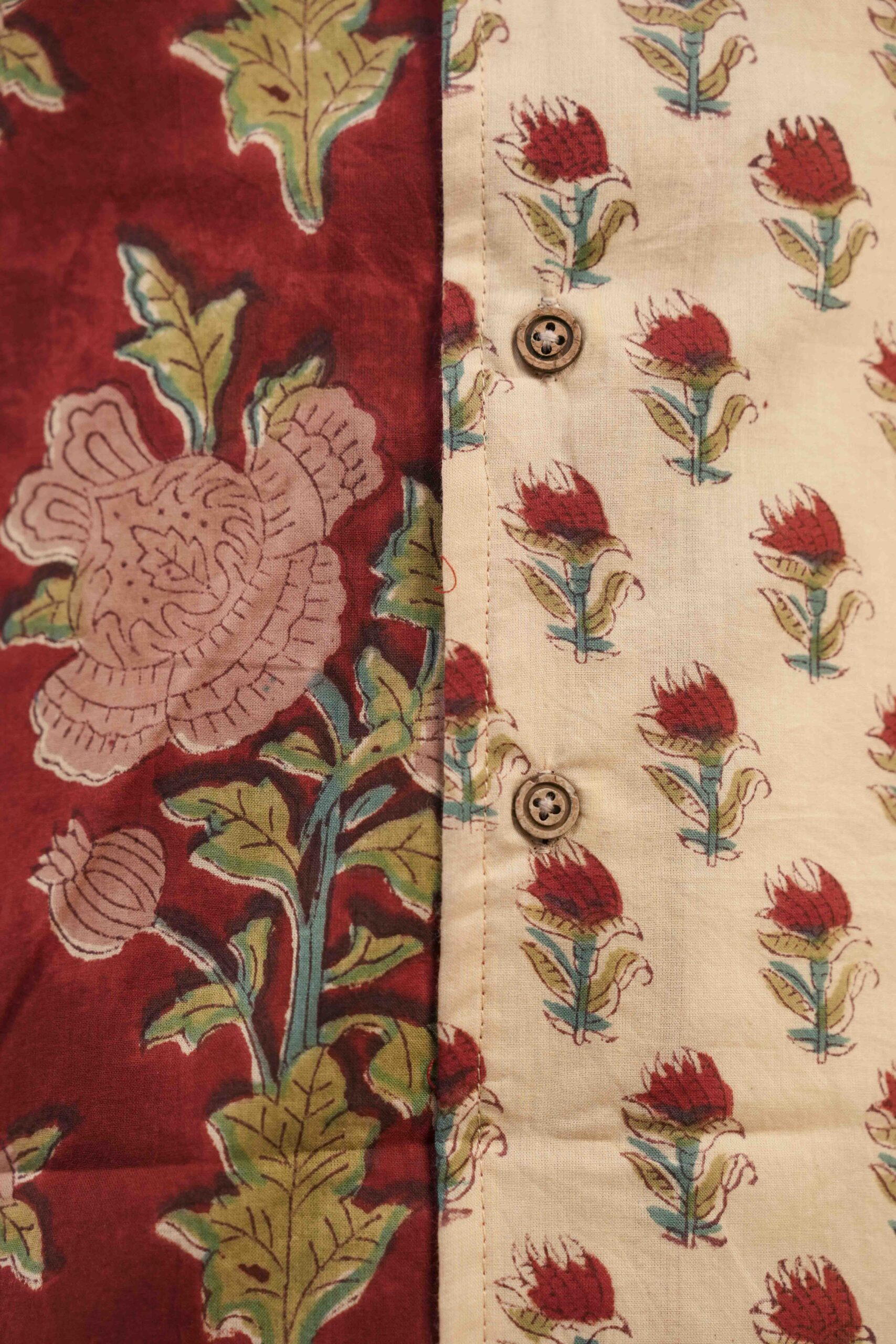 Crimson Contrast Shirt - Image 6