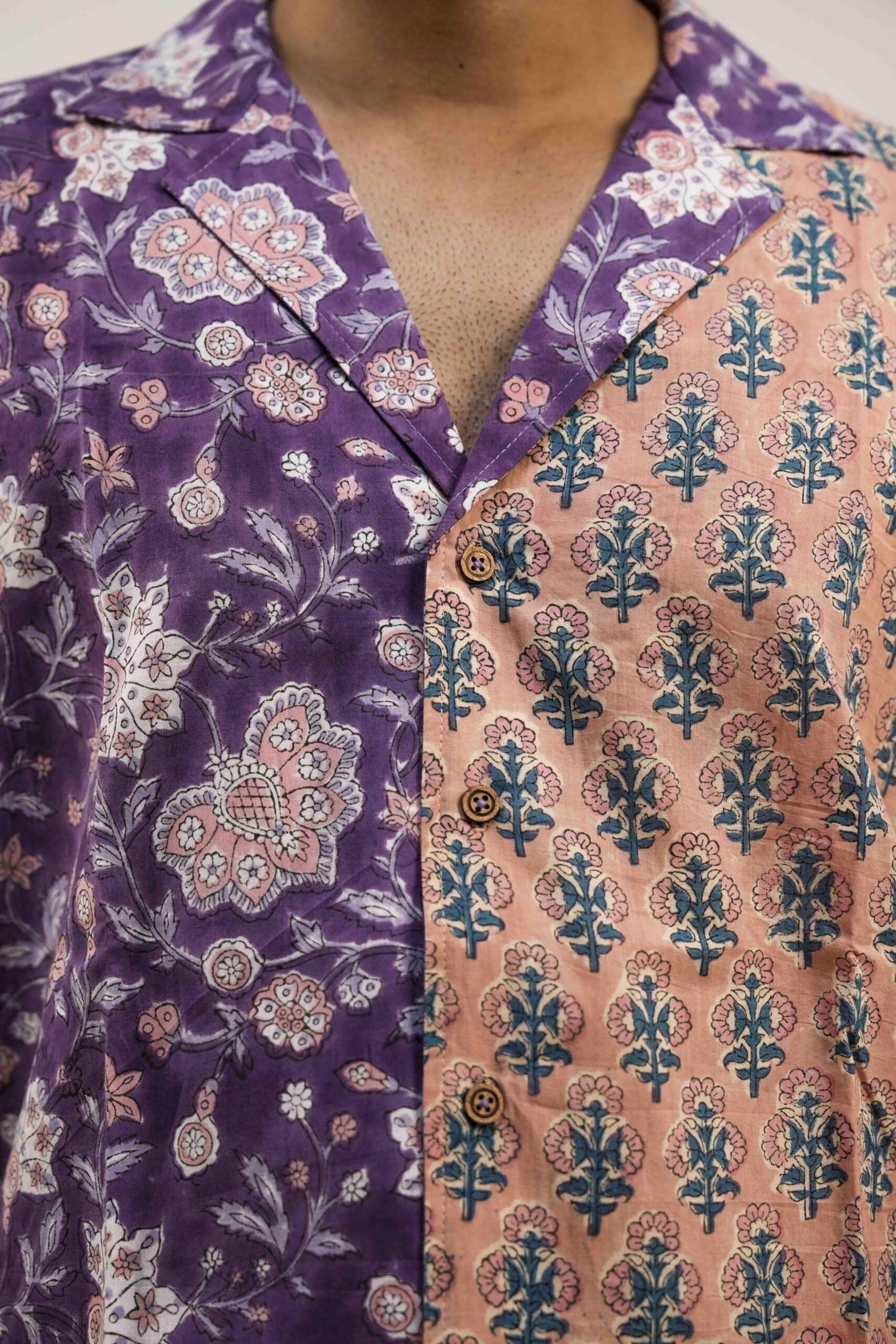 Turquoise Contrast Shirt - Image 2