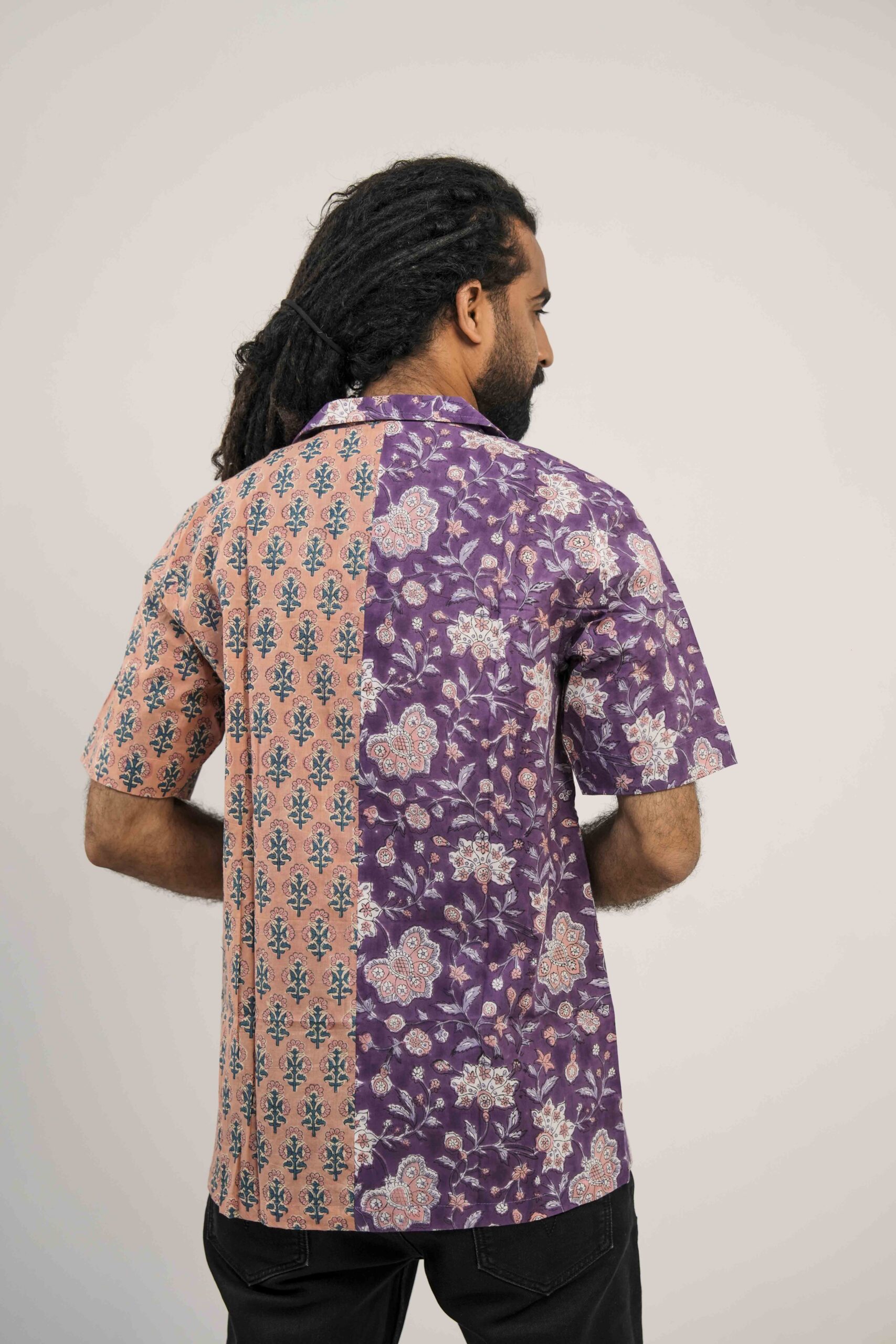 Turquoise Contrast Shirt - Image 7