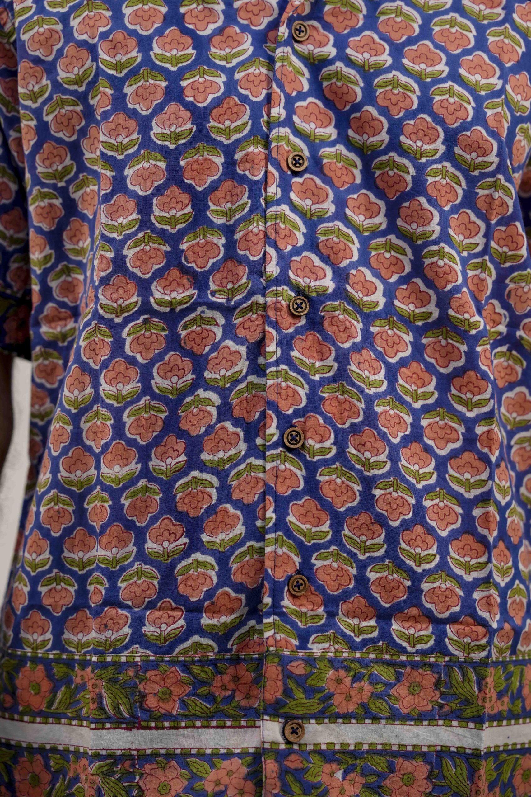 Cerulean Bloom Shirt - Image 4